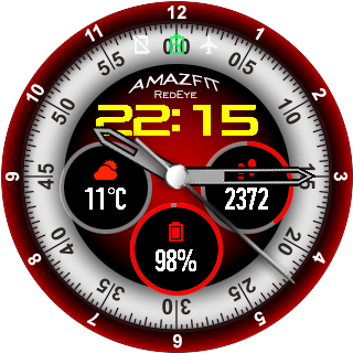 华米跃我Amazfit Pace, Stratos手表表盘
