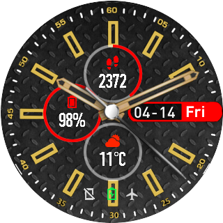 华米跃我Amazfit Pace, Stratos手表表盘