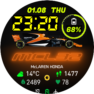 华米跃我Amazfit Pace, Stratos手表表盘