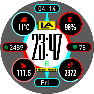 华米跃我Amazfit Pace, Stratos手表表盘