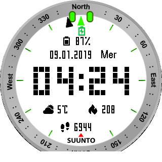 华米跃我Amazfit Pace, Stratos手表表盘