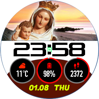 华米跃我Amazfit Pace, Stratos手表表盘