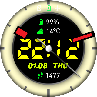 华米跃我Amazfit Pace, Stratos手表表盘