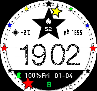 华米跃我Amazfit Pace, Stratos手表表盘