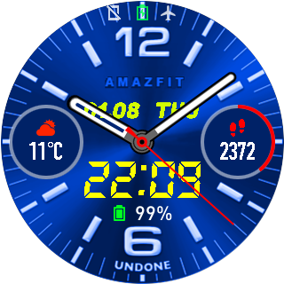 华米跃我Amazfit Pace, Stratos手表表盘