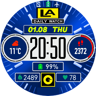 华米跃我Amazfit Pace, Stratos手表表盘