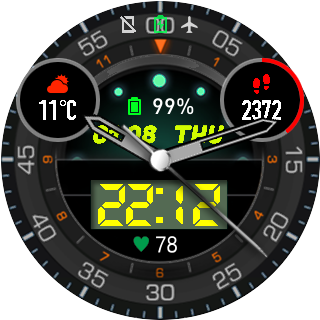华米跃我Amazfit Pace, Stratos手表表盘