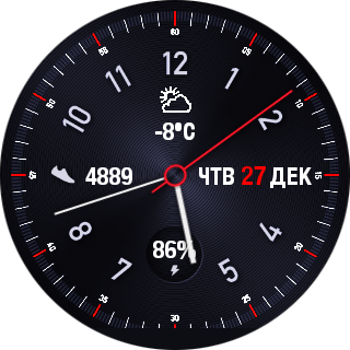 华米跃我Amazfit Pace, Stratos手表表盘