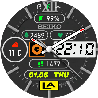 华米跃我Amazfit Pace, Stratos手表表盘