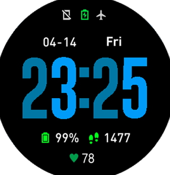 华米跃我Amazfit Pace, Stratos手表表盘