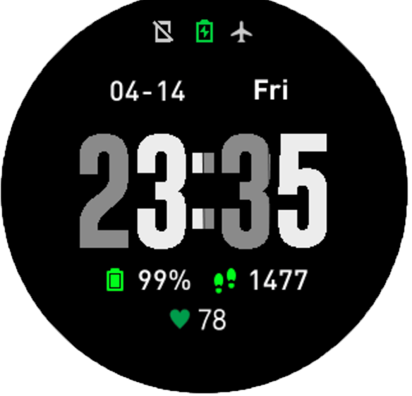 华米跃我Amazfit Pace, Stratos手表表盘