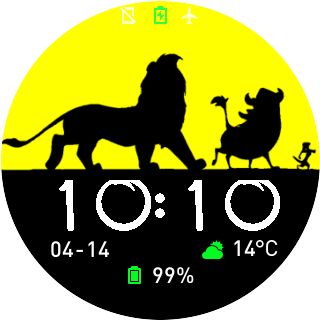 华米跃我Amazfit Pace, Stratos手表表盘