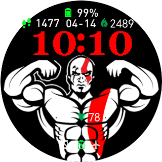 华米跃我Amazfit Pace, Stratos手表表盘