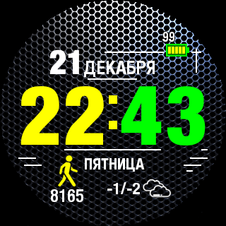 华米跃我Amazfit Pace, Stratos手表表盘