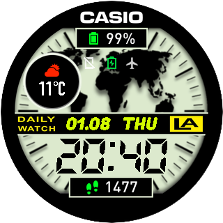 华米跃我Amazfit Pace, Stratos手表表盘