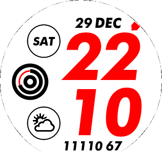 华米跃我Amazfit Pace, Stratos手表表盘