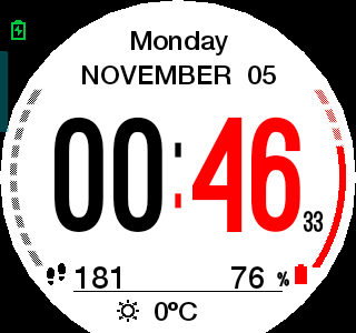 华米跃我Amazfit Pace, Stratos手表表盘