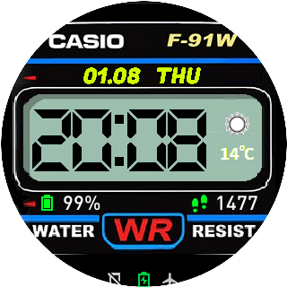 华米跃我Amazfit Pace, Stratos手表表盘