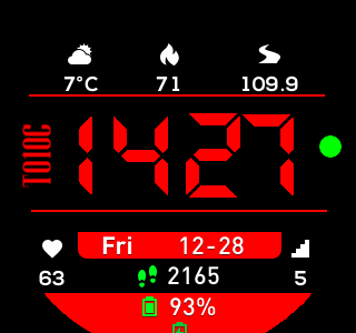 华米跃我Amazfit Pace, Stratos手表表盘