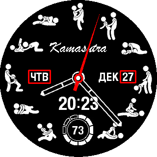 华米跃我Amazfit Pace, Stratos手表表盘