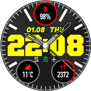 华米跃我Amazfit Pace, Stratos手表表盘