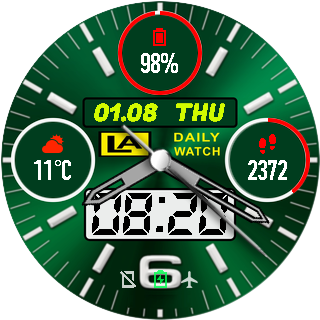 华米跃我Amazfit Pace, Stratos手表表盘