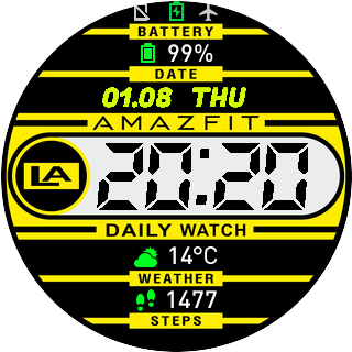 华米跃我Amazfit Pace, Stratos手表表盘