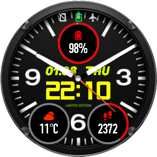 华米跃我Amazfit Pace, Stratos手表表盘