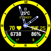 华米跃我Amazfit Pace, Stratos手表表盘