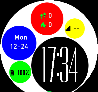 华米跃我Amazfit Pace, Stratos手表表盘