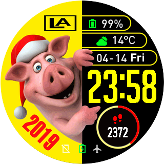 华米跃我Amazfit Pace, Stratos手表表盘