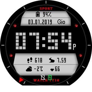 华米跃我Amazfit Pace, Stratos手表表盘