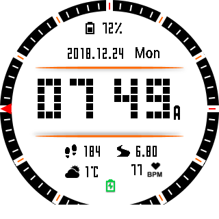 华米跃我Amazfit Pace, Stratos手表表盘