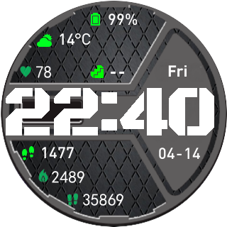 华米跃我Amazfit Pace, Stratos手表表盘