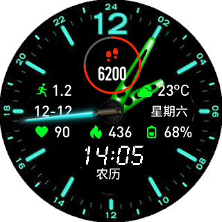 华米跃我Amazfit Pace, Stratos手表表盘