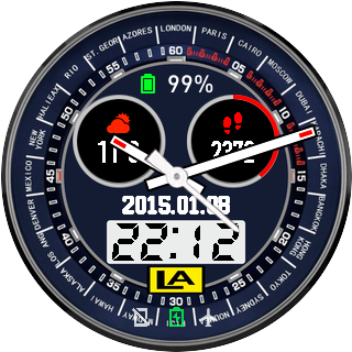 华米跃我Amazfit Pace, Stratos手表表盘