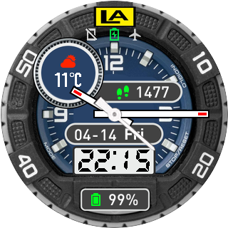 华米跃我Amazfit Pace, Stratos手表表盘