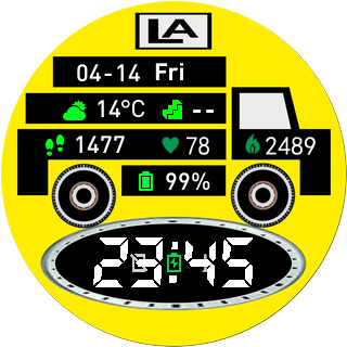 华米跃我Amazfit Pace, Stratos手表表盘