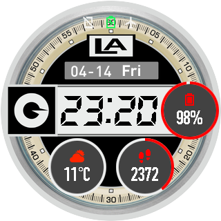 华米跃我Amazfit Pace, Stratos手表表盘