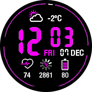华米跃我Amazfit Pace, Stratos手表表盘