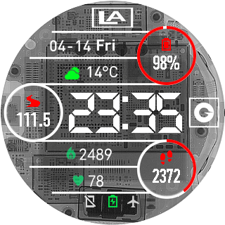 华米跃我Amazfit Pace, Stratos手表表盘