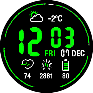 华米跃我Amazfit Pace, Stratos手表表盘