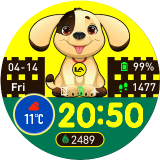 华米跃我Amazfit Pace, Stratos手表表盘