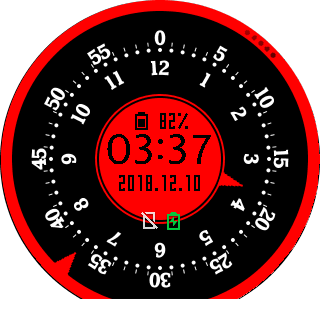 华米跃我Amazfit Pace, Stratos手表表盘