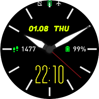 华米跃我Amazfit Pace, Stratos手表表盘