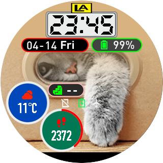 华米跃我Amazfit Pace, Stratos手表表盘