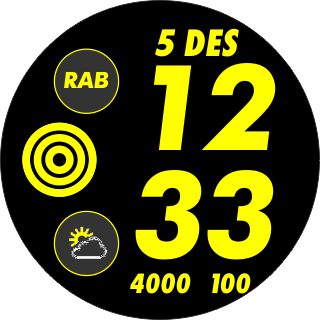 华米跃我Amazfit Pace, Stratos手表表盘