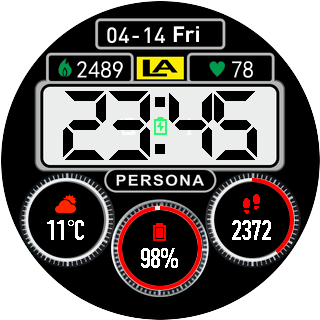 华米跃我Amazfit Pace, Stratos手表表盘