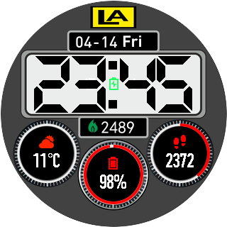 华米跃我Amazfit Pace, Stratos手表表盘