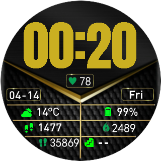 华米跃我Amazfit Pace, Stratos手表表盘